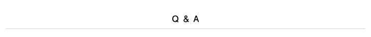 Q&A