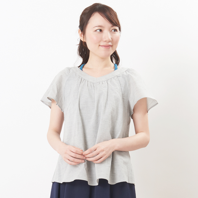 授乳服　授乳用インナー　みつあみ　スリットインナータイプ