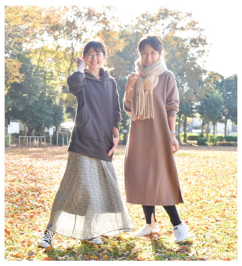 元気いっぱい冬のママコーデ 授乳服 マタニティー服のモーハウス 23年間ママに愛され続ける日本製授乳服